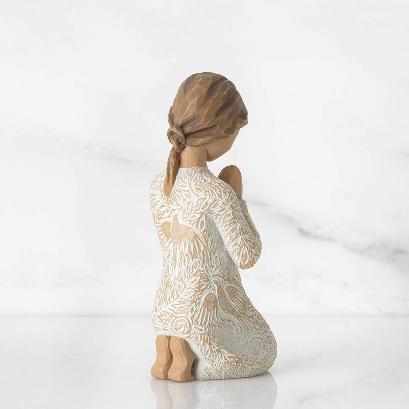 Willow Tree Prayer of Peace, Seeking The Quiet Within, 4-inch Sculpted Figure