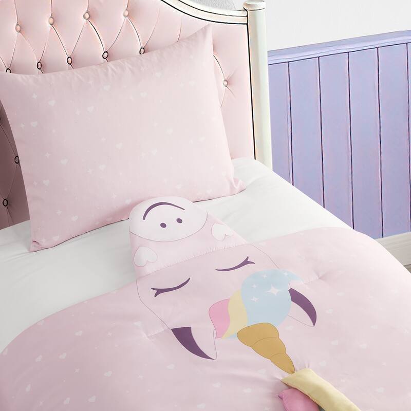 3D Animal Juvenile Comforter Set