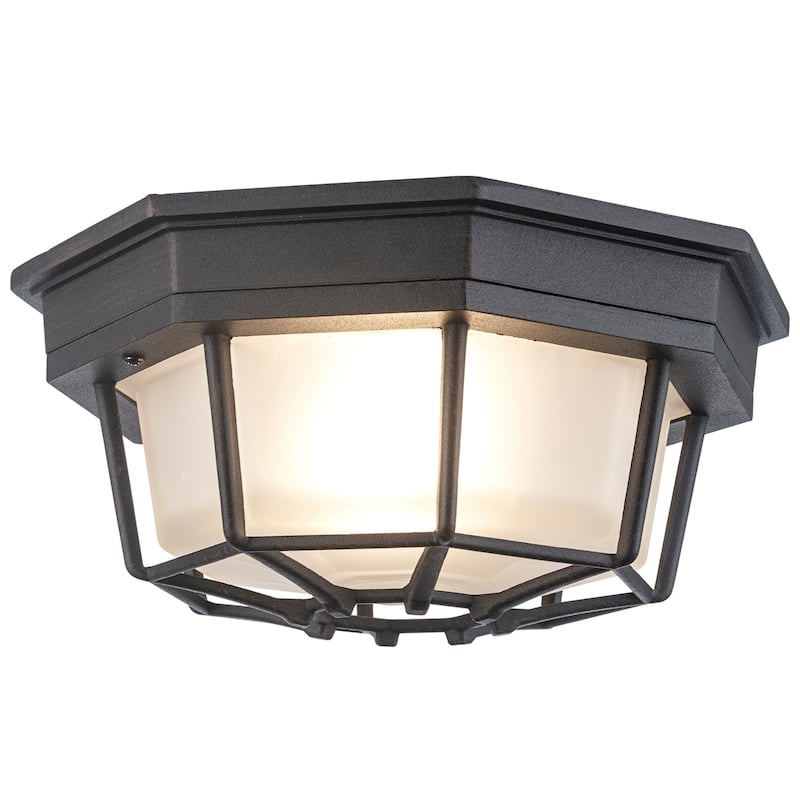 Trans Globe Lighting Single Light Down Lighting Flush Mount Ceiling