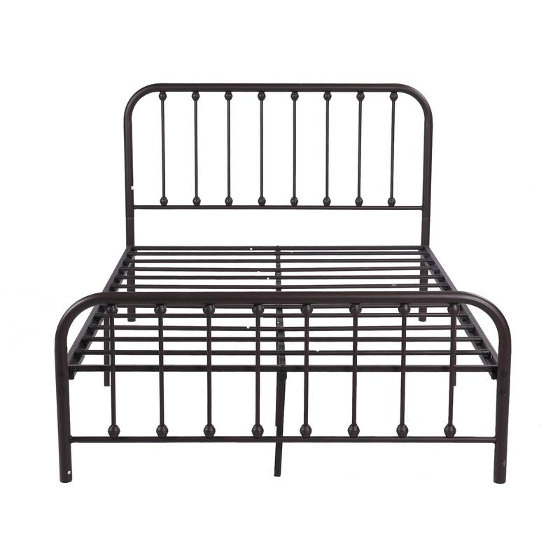 Alazyhome Sturdy Metal Platform Bed Frame