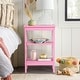 preview thumbnail 3 of 11, Modern Nightstand with 3-Tier Storage Shelves, Nightstands Set of 2