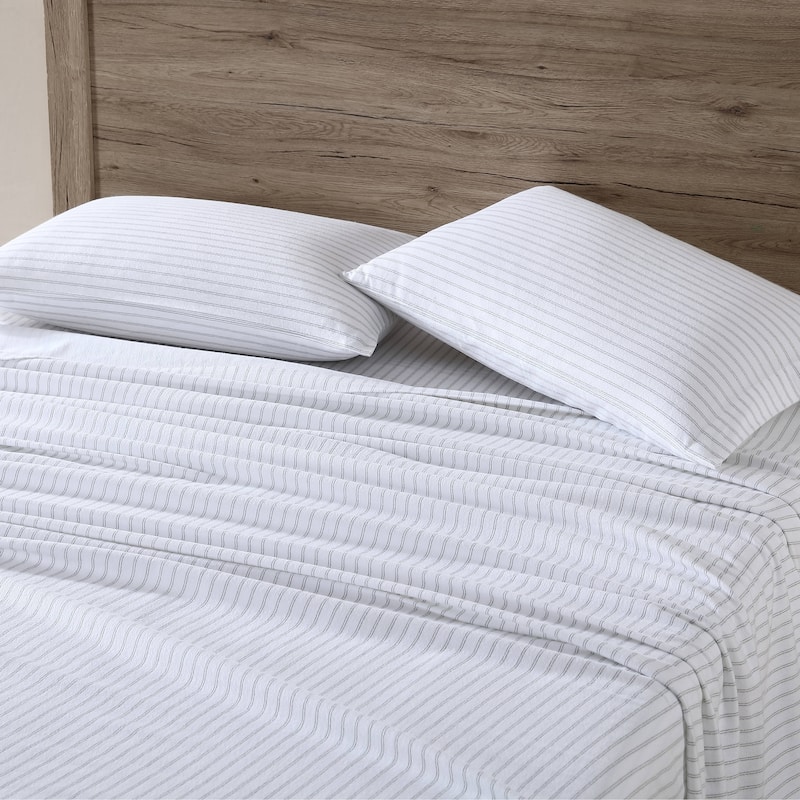 Eddie Bauer Printed Cotton Flannel Sheet Set