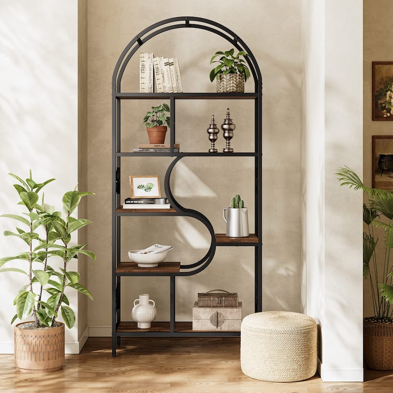 6-Shelf Bookcase