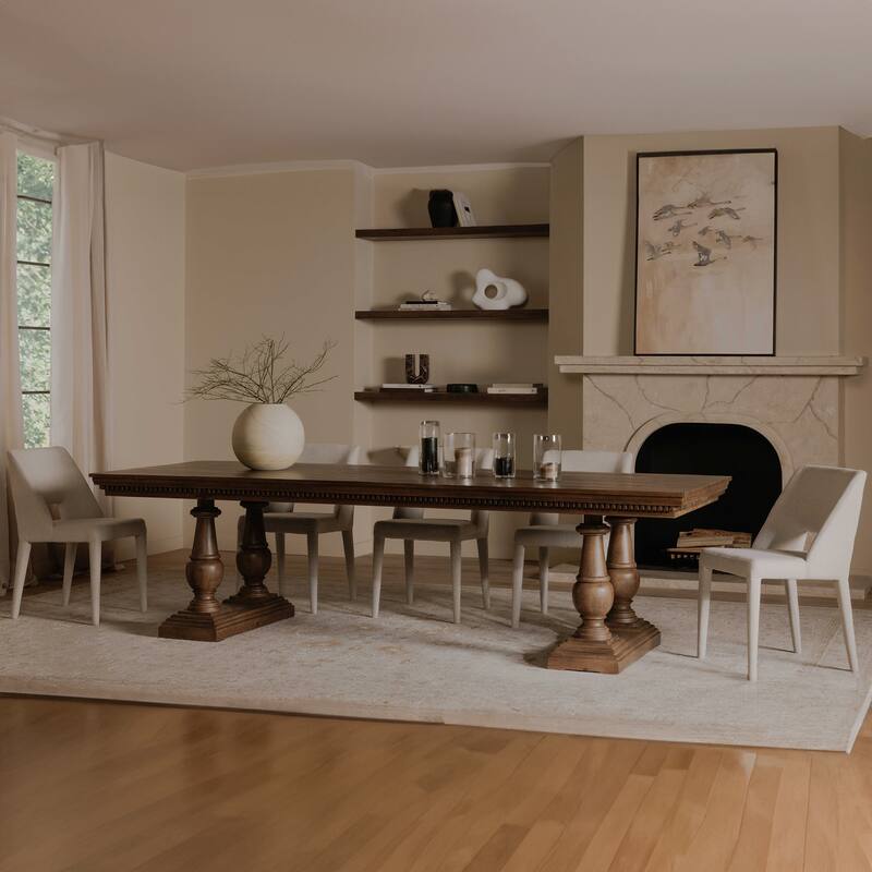 NADAAL STUDIOS Avenelle Framed Painting, Textured Birds Acrylic on Canvas with Solid Wood Frame