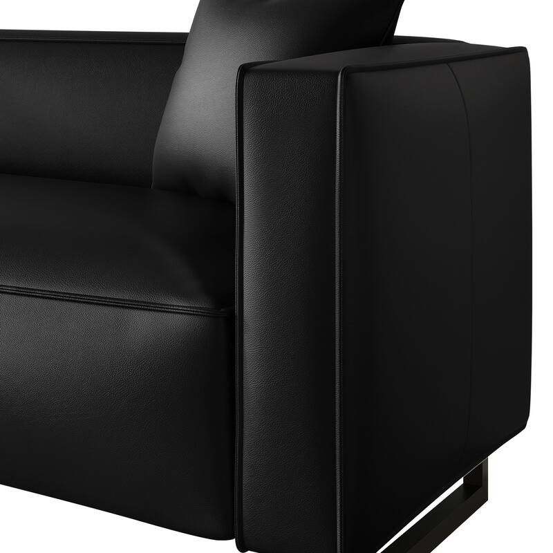 CraftPorch Mid Century Modern 3- Pieces Upholstered Living Room Set