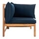 preview thumbnail 22 of 52, SAFAVIEH Outdoor Living Ronson 5 Pc Sectional Set - 26.9 x 26.9 x 26.8