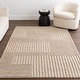 preview thumbnail 18 of 26, Nuloom Dorene Contemporary High-Low Striped Wool Area Rug