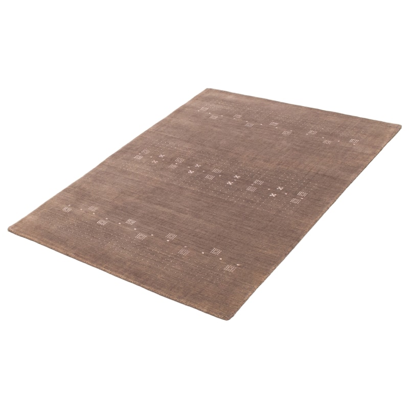 Kashkuli Gabbeh Grey Rug 4'9" x 6'6" - 4'9 x 6'6