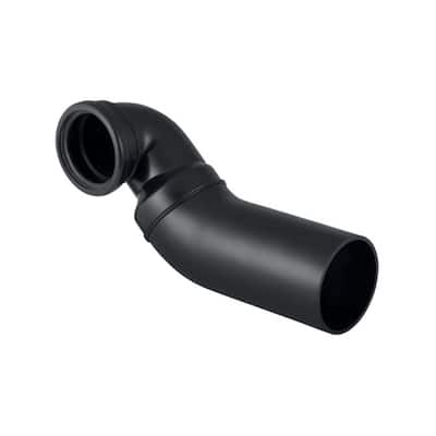 Geberit HDPE Connector Pipe with Offset for Left Hand Horizontal Waste