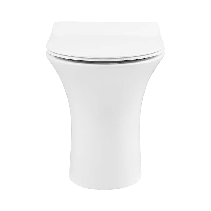 Cascade Back-to-Wall Elongated Toilet Bowl