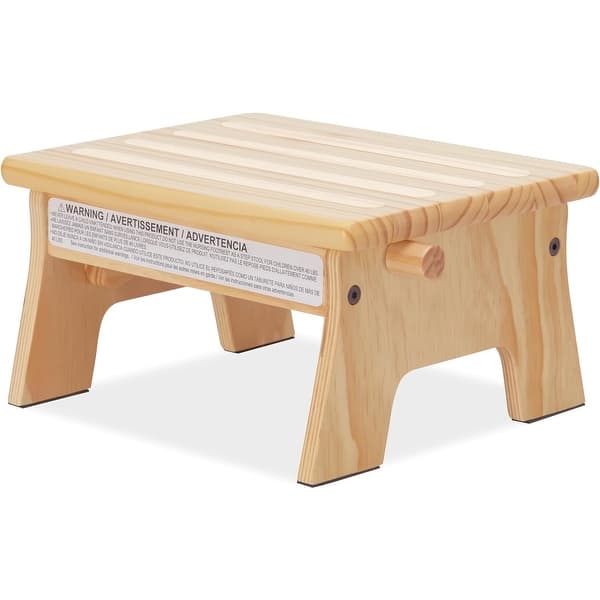 slide 2 of 15, Dream On Me Ease-Up Adjustable Nursing Footrest Natural