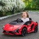 preview thumbnail 9 of 8, Lamborghini SIAN Licensed 12V Battery Powered Kids Ride-On Car with Remote, Music, and LED Lights for Ages 3-5