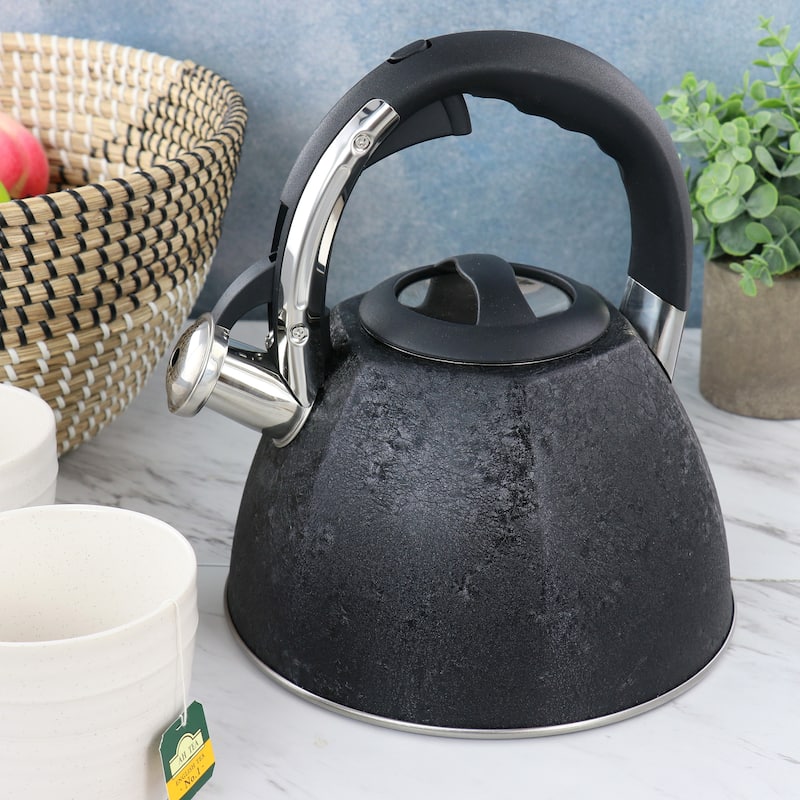 3 Quart Stainless Steel Whistling Tea Kettle