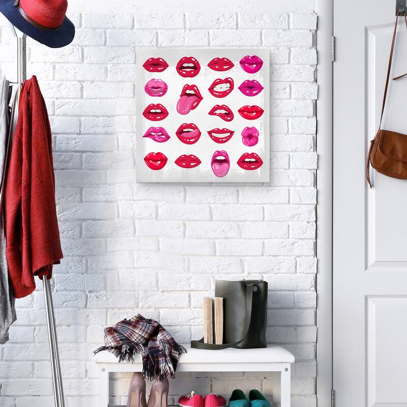 Lip Service by Nikki Chu Canvas Art Print