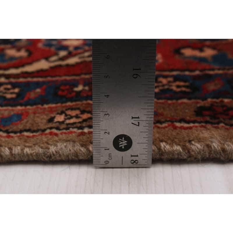 ECARPETGALLERY Hand-knotted Kayseri Vintage Brown Wool Rug - 5'2 x 7'10