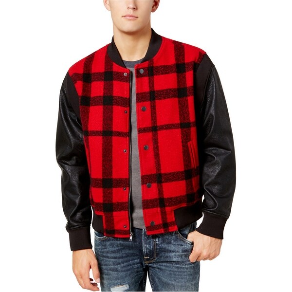 red guess jacket