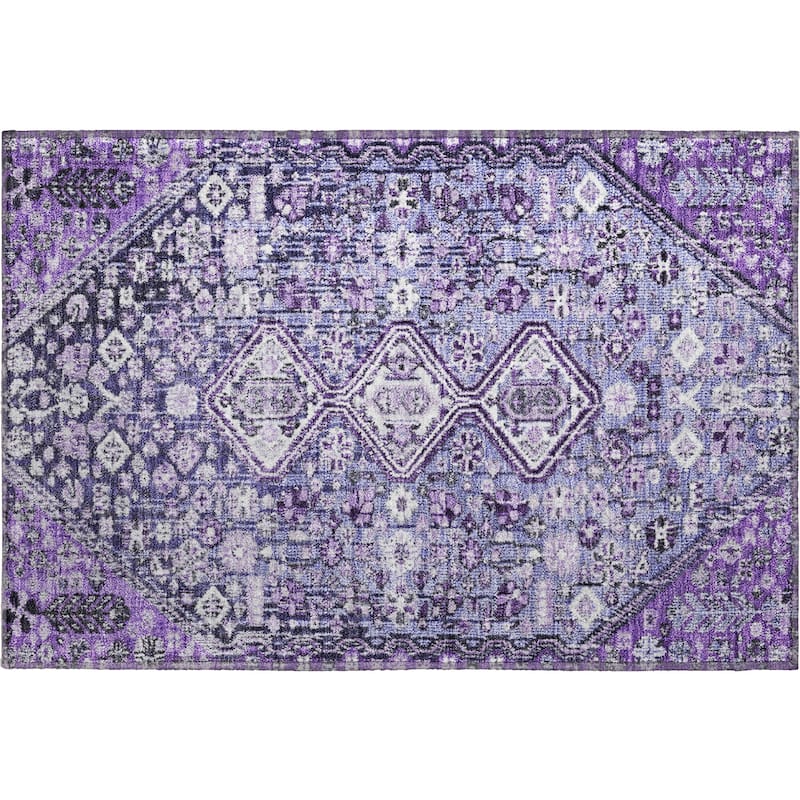 Premium Washable Super Soft Traditional Global Mayfield Rug