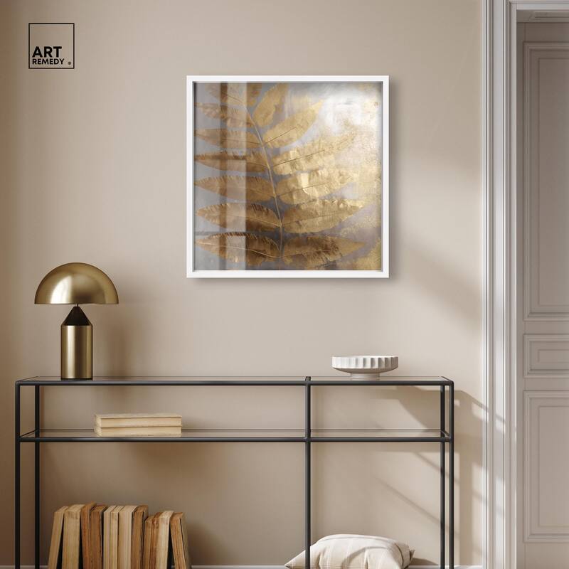 Golden Canopy (II) Shadowbox by Art Remedy