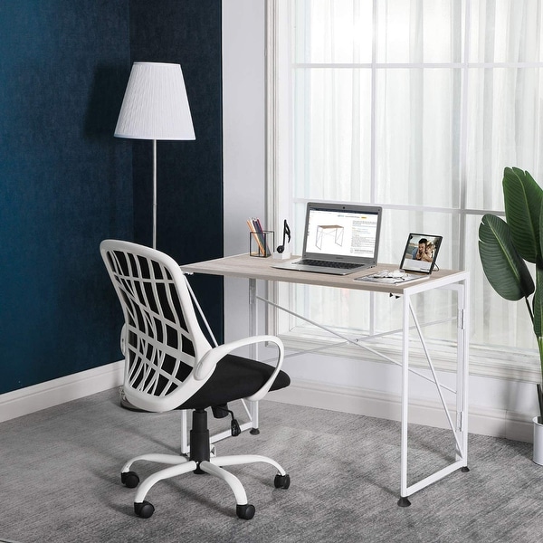 NOVA FURNITURE Folding Home Office Computer Desk for Dormitory and Urban Apartment. Opens flyout.