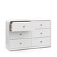 preview thumbnail 53 of 52, Storkcraft Santos 6 Drawer Dresser