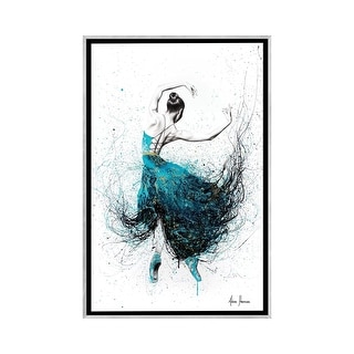 iCanvas "Gold River Dance" by Ashvin Harrison Framed