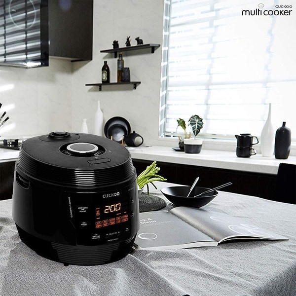 Cuckoo Standard 8 in 1 Multi Pressure Rice Cooker Midnight Black