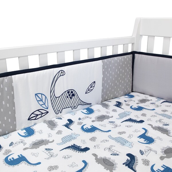 dinosaur crib bumper