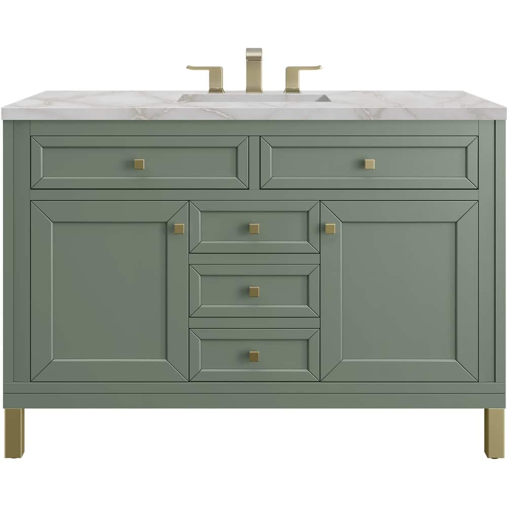 James Martin Vanities 503-V48-3VSL Chicago 48" Free Standing Single