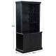 preview thumbnail 6 of 30, SAFAVIEH Couture Haylina 4-Shelf Wood Bookcase - 40"W x 21"D x 79"H