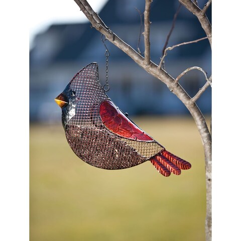Cardinal Seed Feeder