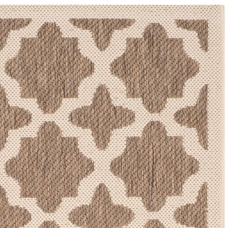 SAFAVIEH Courtyard Dorthey Indoor/ Outdoor Waterproof Patio Backyard Rug