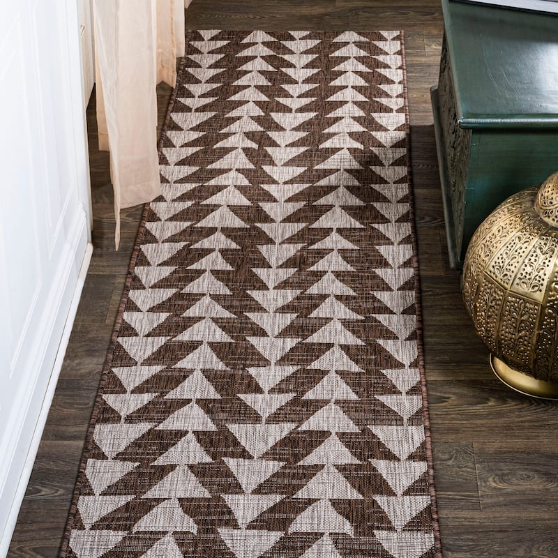 JONATHAN Y Marokko Modern Tribal Geometric Indoor/Outdoor Area Rug