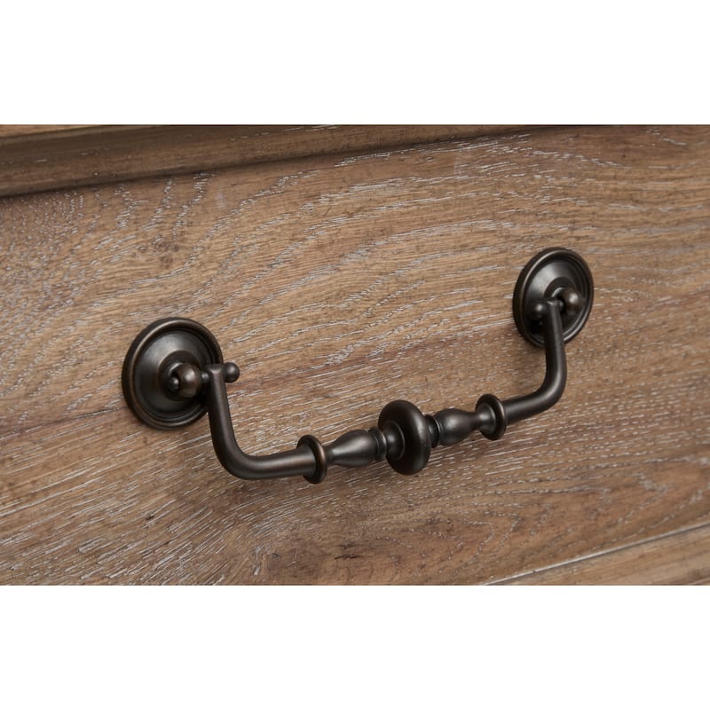 Magnussen Home Adler Court Florentine Walnut Panel Storage Bed