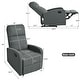 preview thumbnail 2 of 17, Modern Recliner Manual Recliner Home Theater Manual Recliner Chair with Adjustable Backrest for Living Room