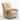 Motor Lift Recliner, Beige+yellow Flat Recline Lounge Chair, Single Sofa Chair, Heavy-duty Recliner, Home Armchair for Elderly