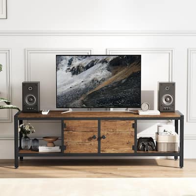 TV Stand for 65 Inch TV Entertainment Center Fits Up to 75 Inch TVs for Living Room - N/A