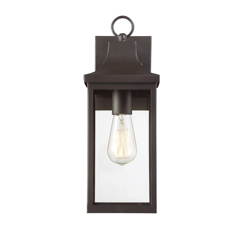 Bellevue Single Light 15" Tall Outdoor Wall Sconce