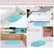 Home Weavers Allure Collection Absorbent Cotton, Machine Washable and Dry Bath Rugs