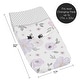 preview thumbnail 5 of 4, Sweet Jojo Designs Lavender Purple, Pink, Grey and White Watercolor Floral Collection Changing Pad Cover