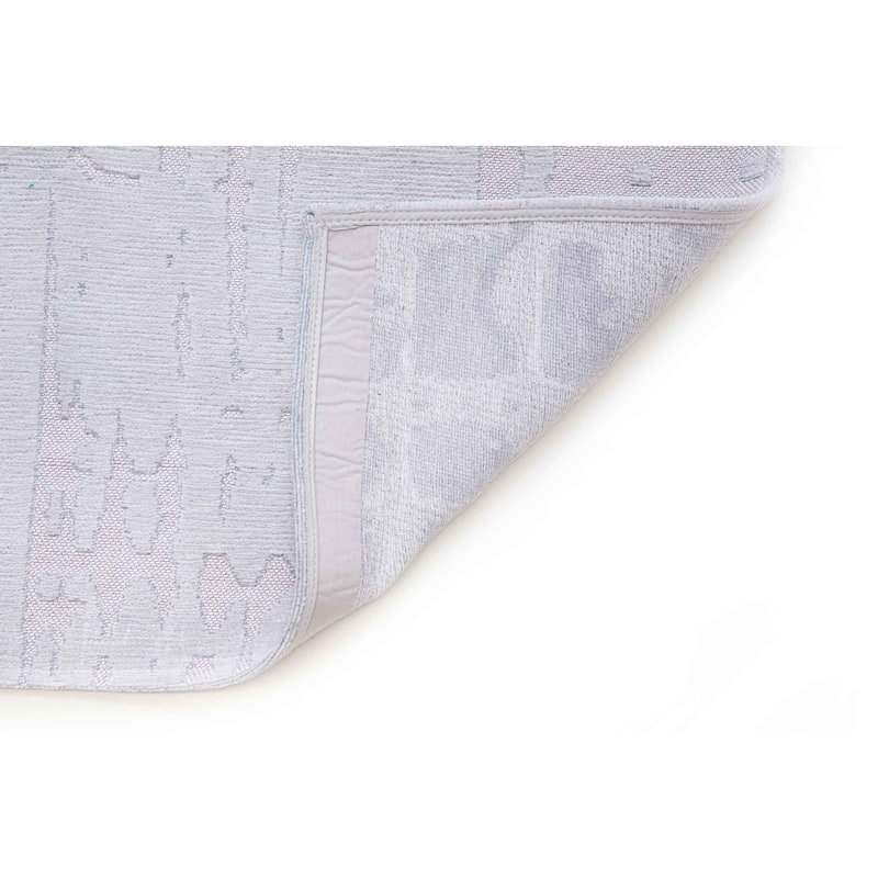Kovaf Geometric Abstract Modern Non Skid Woven Area Rug By HomeRoots - 48' X '48' X '0.2