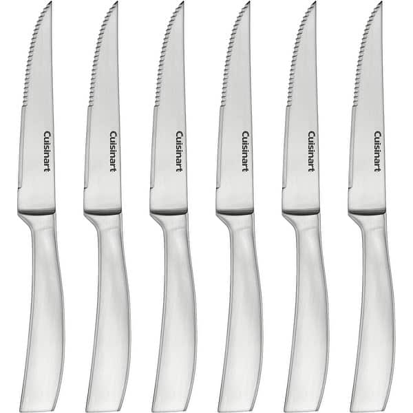 Cuisinart Forged Stainless Steel Premium Steak Knives, 6 -Piece Set