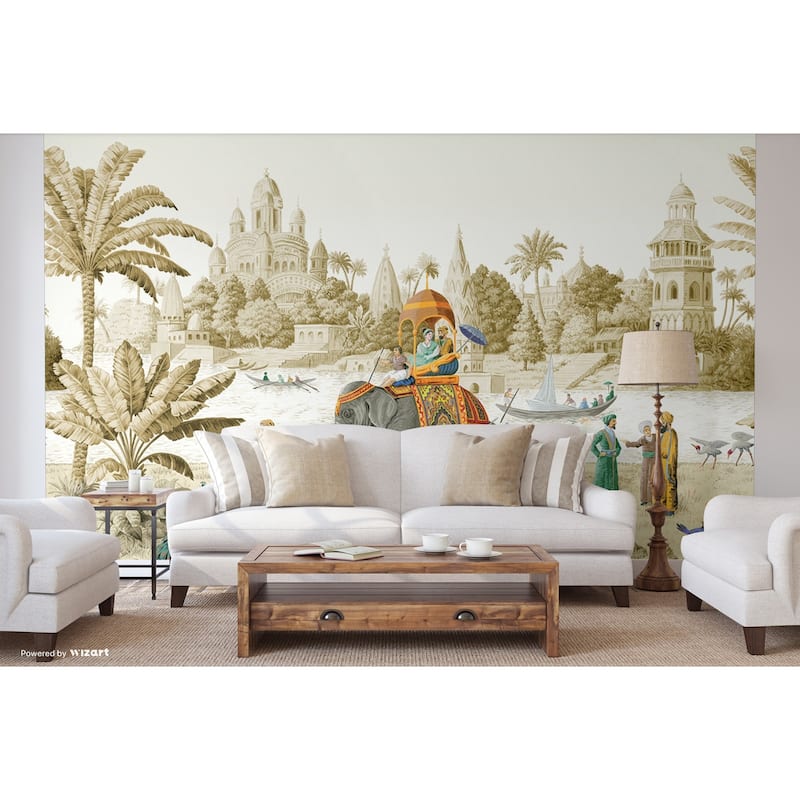 Exotic Journey Panorama Wallpaper Mural