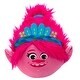 preview thumbnail 1 of 2, Trolls 3 Poppy Travel Cloud Pillow 11" - Pink