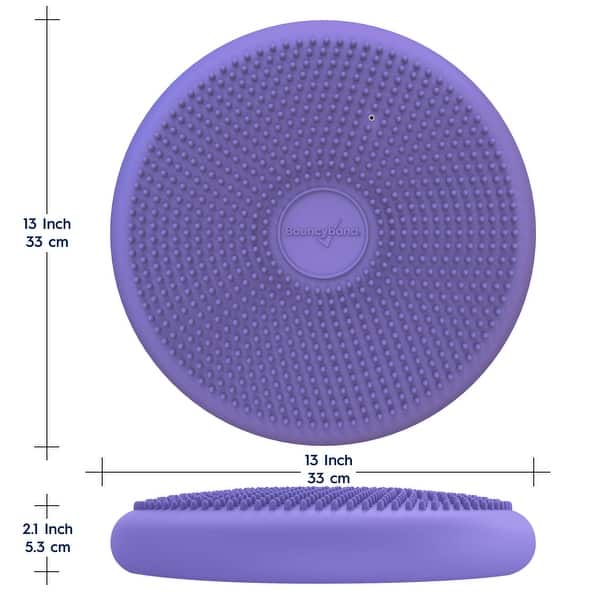 Bouncyband® Big Wiggle Seat Sensory Cushion, Purple