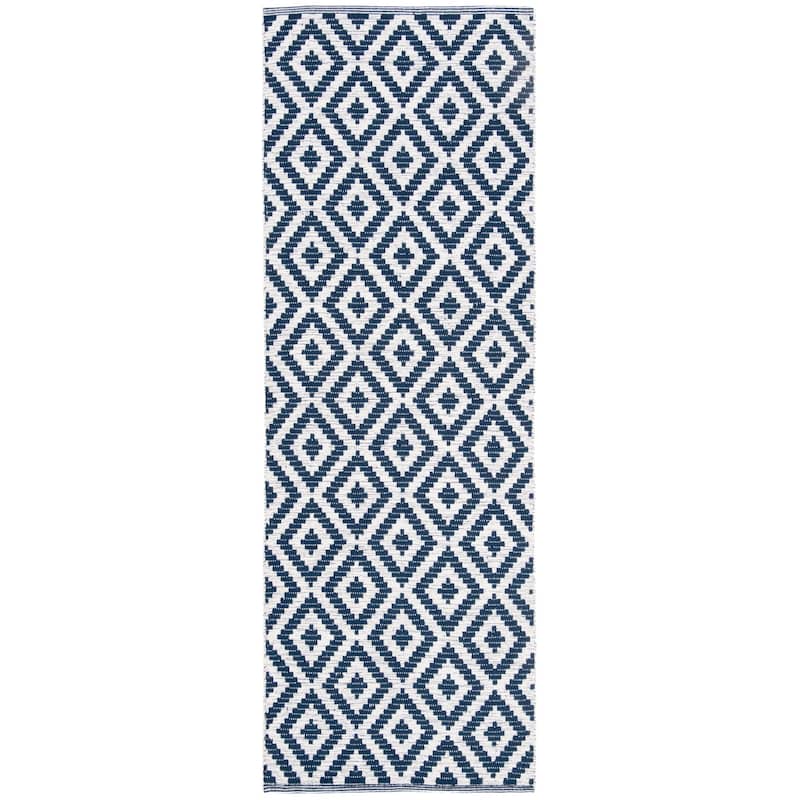 SAFAVIEH Handmade Flatweave Montauk Gulhan Casual Cotton Rug