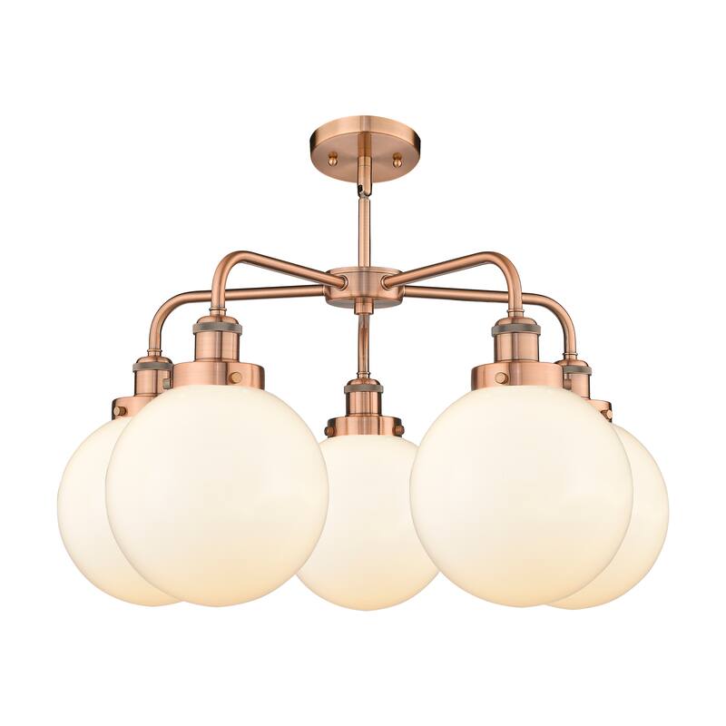 Innovations Lighting Beacon - 5 Light 26" Stem Hung Chandelier