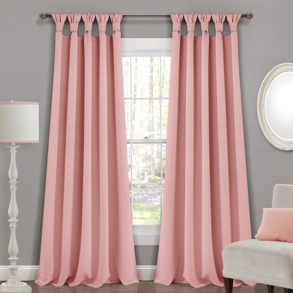 The Gray Barn Blazing Pitchforks Blackout Window Curtain Panel Pair