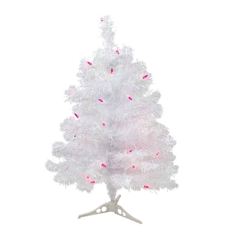 Starry Trees Metal Christmas Decorations - 18.5" - Set of 2 - 2'