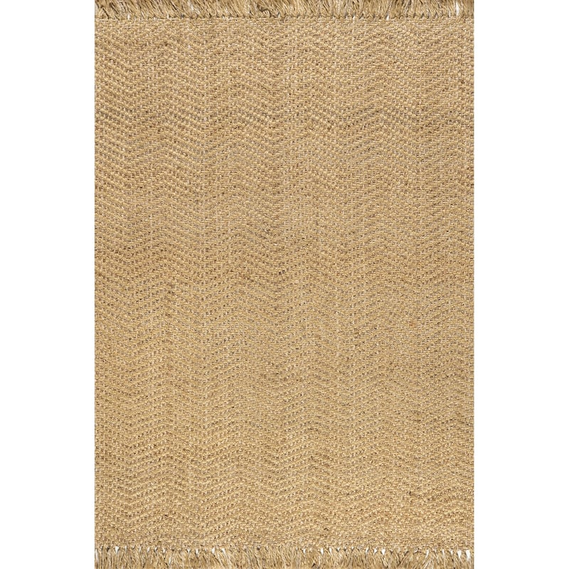 Nuloom Cosima Farmhouse Solid Area Rug