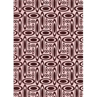 Ahgly Company Machine Washable Transitional Deep Rose Pink Area Rugs ...